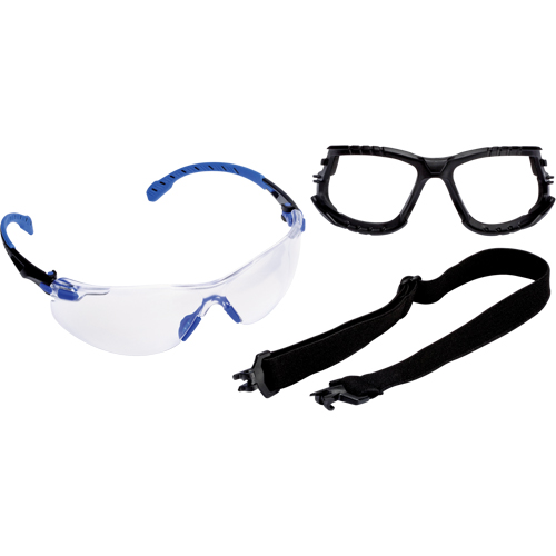 Solus Safety Glasses with Scotchgard Lens Kit, Clear Lens, Anti-Fog, Meets/Exceeds CSA Z94.3 Air Extreme Inc.