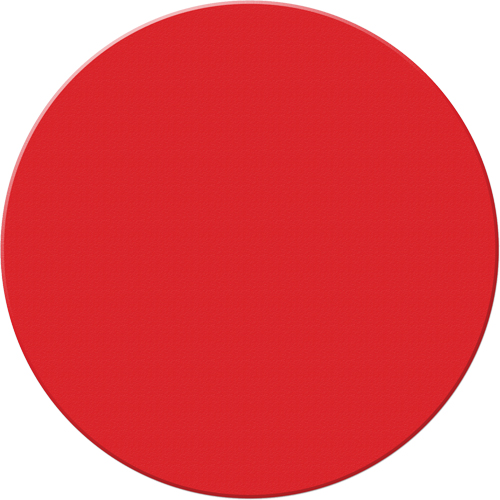 Marqueurs all&eacute;g&eacute;e/5S Armor Stripe, Cercle, 6" lo x 6" la, Rouge, Plastique Air Extreme Inc.