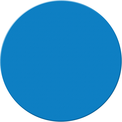 Marqueurs all&eacute;g&eacute;e/5S Armor Stripe, Cercle, 6" lo x 6" la, Bleu, Plastique Air Extreme Inc.