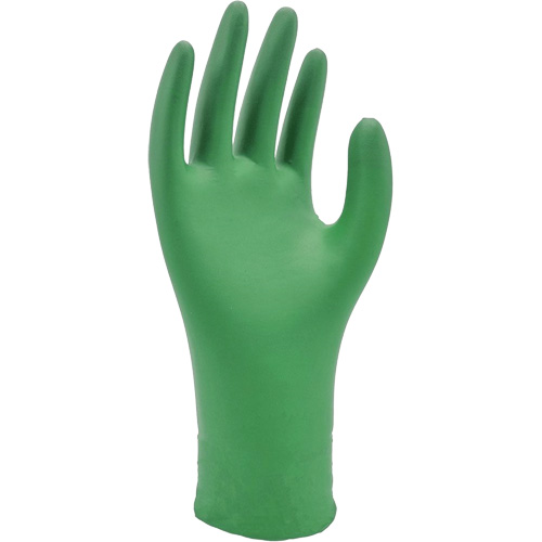 6110PF Biodegradable Gloves, X-Small, Nitrile, 4-mil, Powder-Free, Green Air Extreme Inc.