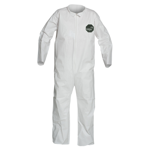 ProShield&reg; 50 Coveralls, Small, White, Microporous Air Extreme Inc.