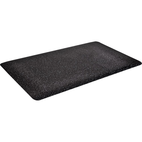 Tapis antimicrobiens WD Foodmaster, Lisse, 2' x 3' x 9/16", Noir, Mousse de vinyle Air Extreme Inc.