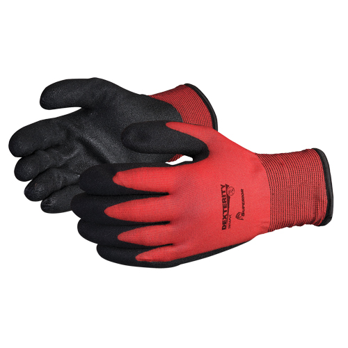 Dexterity&reg; Winter-Lined Gloves, 8/Medium, PVC Coating, 15 Gauge, Nylon Shell Air Extreme Inc.