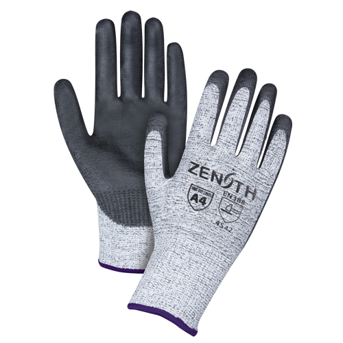 Seamless Stretch Cut-Resistant Gloves, Size 6/X-Small, 13 Gauge, Polyurethane Coated, HPPE Shell, ANSI/ISEA 105 Level 4/EN 388 Level 5 Air Extreme Inc.