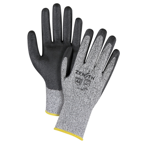 Gants &eacute;lastiques sans coutures r&eacute;sistants &agrave; la coupe, Taille Petit/7, Calibre 13, Rev&ecirc;tement Polyur&eacute;thane, Enveloppe en PEHP, ANSI/ISEA 105 niveau 2/EN 388 niveau 3 Air Extreme Inc.
