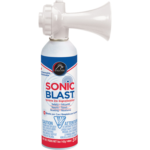 Avertisseur sonore Sonic Blast avec trompette en plastique Air Extreme Inc.