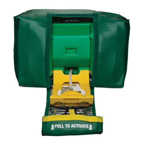 Tempered Portable Eyewash, Gravity-Fed, 9 gal. Capacity, Meets ANSI Z358.1 Air Extreme Inc.