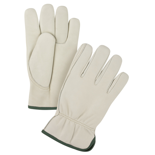 Gants de conducteur de premi&egrave;re qualit&eacute;, Moyen, Paume en Cuir fleur de vache Air Extreme Inc.