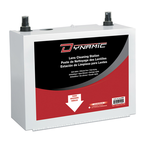 Poste de nettoyage de lentilles Dynamic, M&eacute;tal, 8" lo x 5" p x 6" h Air Extreme Inc.