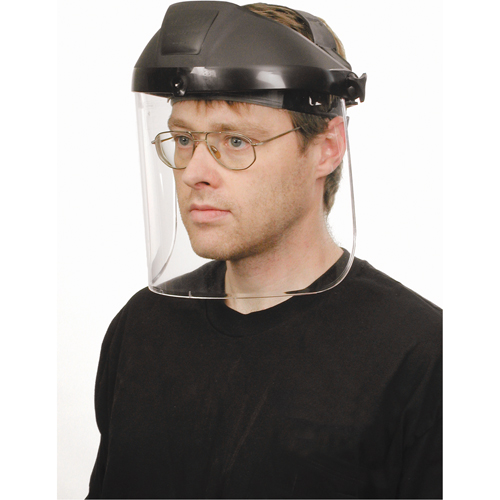 Visi&egrave;re pour harnais de t&ecirc;te North Protecto-Shield Prolok, Polycarbonate, Teinte Transparent Air Extreme Inc.