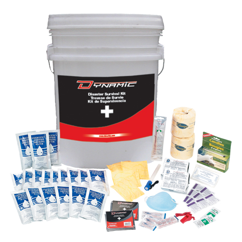 Dynamic Emergency Preparedness First Aid Kit, Class 1 Medical Device, Bucket Air Extreme Inc.