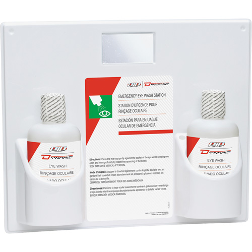 Dynamic Eyewash Station with Isotonic Solution, Double Air Extreme Inc.