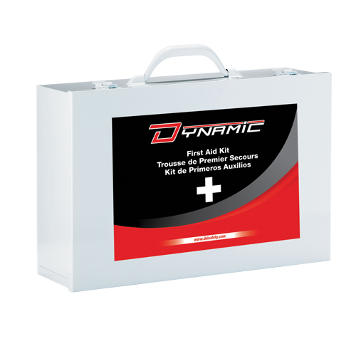 Trousse de premiers soins Ontario Dynamic, Dispositif m&eacute;dical Classe 1, Boîte en m&eacute;tal Air Extreme Inc.
