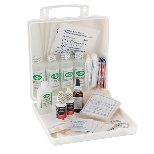 Dynamic Burn First Aid Kit for Welders, Class 1 Medical Device, Plastic B Air Extreme Inc.