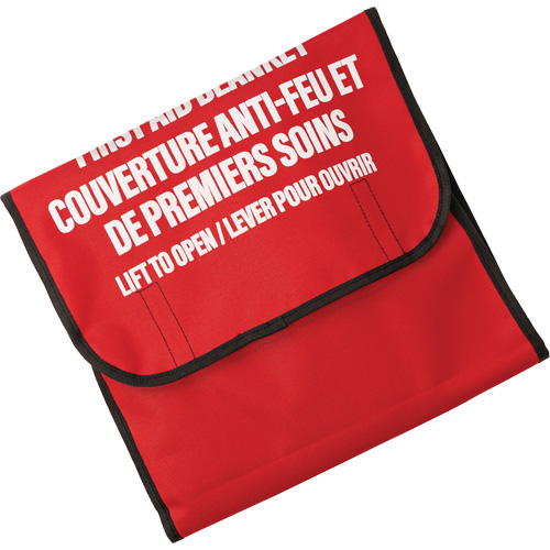 Couverture anti-feu avec sac de nylon Dynamic, Laine, 60" lo x 71" la Air Extreme Inc.