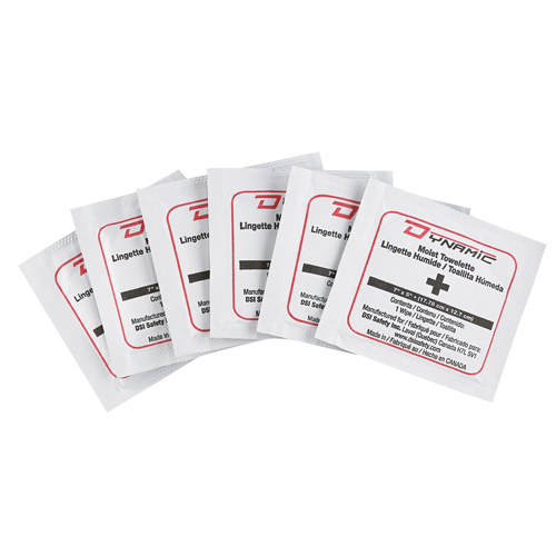 Lingettes humides nettoyantes pour les mains Dynamic, Serviette Air Extreme Inc.