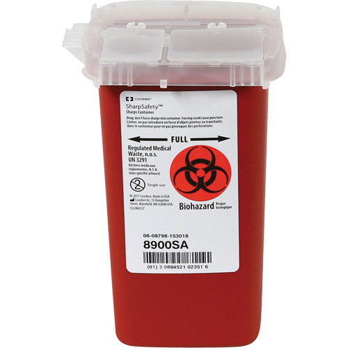 Contenant phl&eacute;botomie Sharps Dynamic, Capacit&eacute; de 1 L Air Extreme Inc.