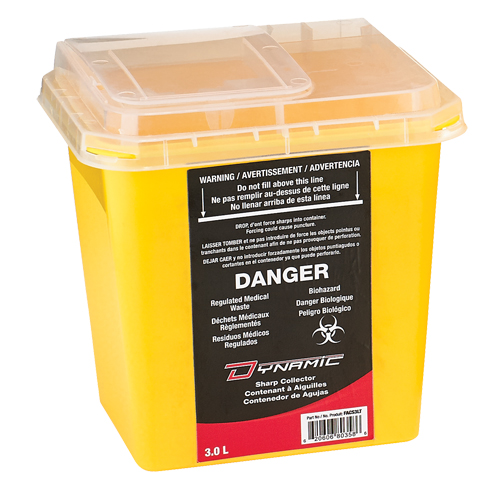 Dynamic Sharps&reg; Container, 3 L Capacity Air Extreme Inc.