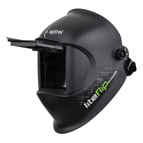 Masque de soudage Liteflip Autopilot, 3,94" lo x 1,97" la Champ de vision, Teinte 1/5/5 - 14, Noir Air Extreme Inc.