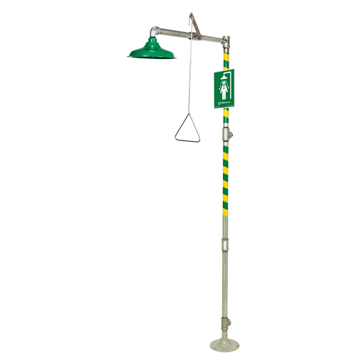 Douche de rinçage sur plancher, Socle Air Extreme Inc.