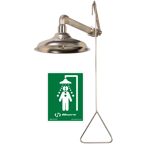 All Stainless Steel Drench Shower, Wall-Mount Air Extreme Inc.