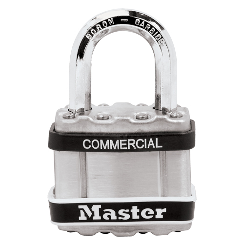 Laminated Padlock, Silver, Keyed Different, Laminated Steel, 1-3/4" Width Air Extreme Inc.