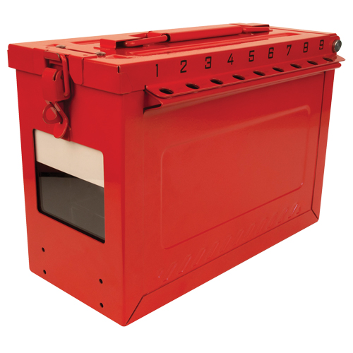 Grand boîtier verrouillable pour groupe, Rouge Air Extreme Inc.