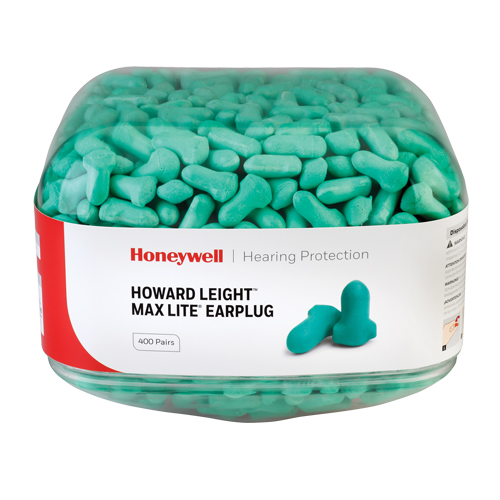 Howard Leight Maximum Lite Earplugs, Bulk - Canister Air Extreme Inc.