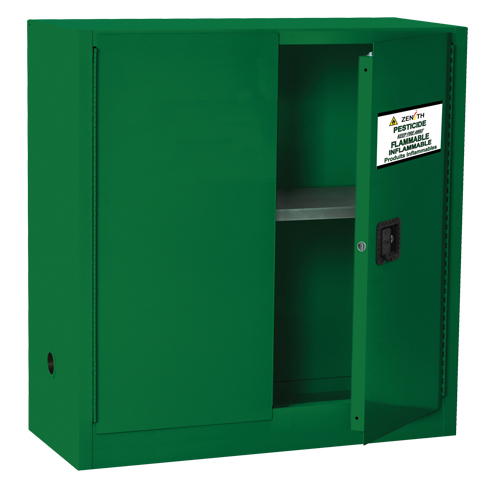 Pesticide Storage Cabinet, 30 gal., 44" H x 43" W x 18" D Air Extreme Inc.
