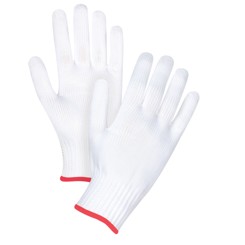 Seamless String Knit Gloves, Polyester, 10 Gauge, Small Air Extreme Inc.