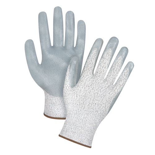Gants haute performance r&eacute;sistants &agrave; la coupe, Taille Grand/9, Calibre 13, Rev&ecirc;tement Nitrile, Enveloppe en PEHP, ANSI/ISEA 105 niveau 4/EN 388 niveau 5 Air Extreme Inc.