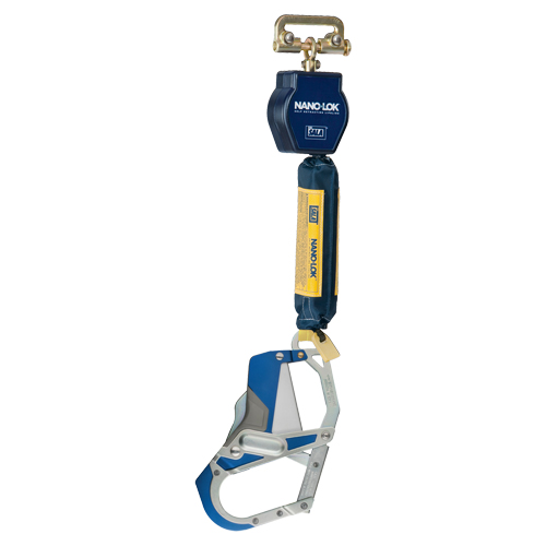 Cordage de s&eacute;curit&eacute; autor&eacute;tractable Nano-Lok, 6', Sangles, Stationnaire Air Extreme Inc.