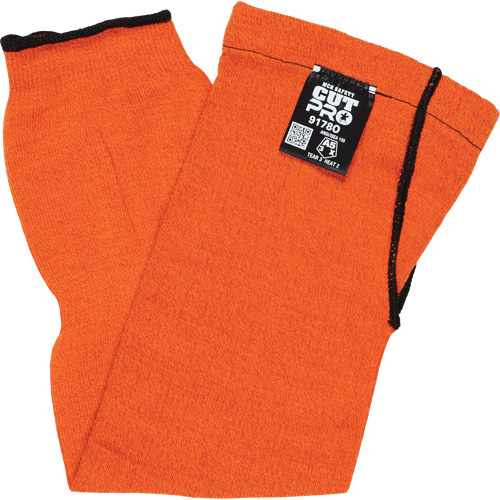 Memphis&reg; Sleeves With Thumb Hole, Kevlar&reg;, 18", ASTM ANSI Level A5, Orange Air Extreme Inc.
