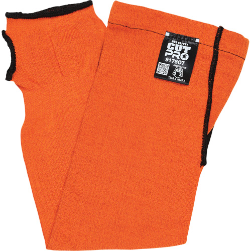 Manches Memphis, Kevlar, 18", ASTM ANSI niveau A5, Orange Air Extreme Inc.