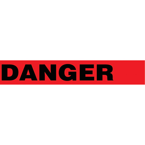 Floor Safety Tape, 3" x 54', Vinyl, Black/Red Air Extreme Inc.