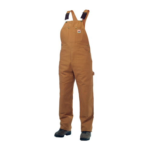 Salopettes en canevas de coton non doubl&eacute;e, Hommes, Grand, Brun Air Extreme Inc.