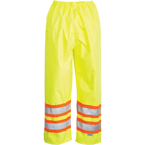 Pantalons avec taille &eacute;lastique Open Road, Polyester, Petit, Jaune lime haute visibilit&eacute; Air Extreme Inc.