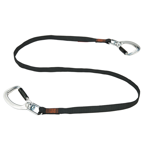 Squids&reg; 3139  Double-Locking Tool Lanyard with Swivel, Fixed Length, Dual Carabiner Air Extreme Inc.