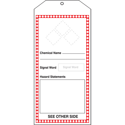 Tr&egrave;s grandes &eacute;tiquettes SGH, Papier cartonn&eacute;, 3-7/8" la x 8-1/2" h, Anglais Air Extreme Inc.