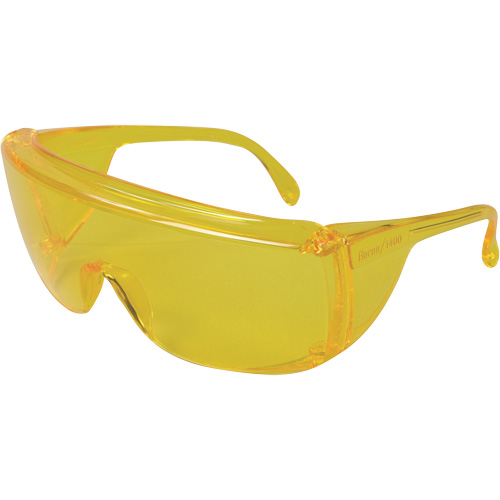 Lunettes de s&eacute;curit&eacute; s&eacute;rie 1400 Veratti Tuff Spec, Lentille Ambr&eacute;e, ANSI Z87+/R&eacute;pond ou surpasse la norme CSA Z94.3 Air Extreme Inc.