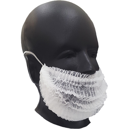 Beard Covers, Polypropylene, White Air Extreme Inc.