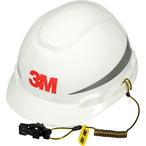 Longe pour casque de s&eacute;curit&eacute;, Spirale, Attache/boucle Air Extreme Inc.