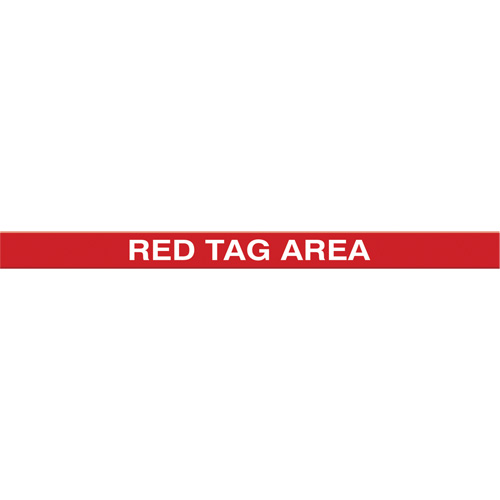 Tough-Mark Heavy-Duty Floor Marking, Rectangle, 48" L x 3" W, Red, Polyethylene Air Extreme Inc.