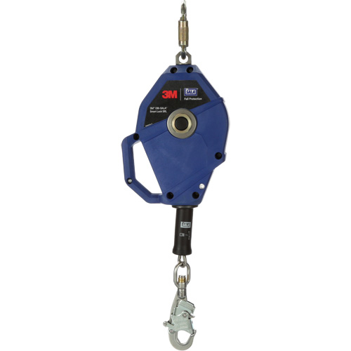 Cordage de s&eacute;curit&eacute; autor&eacute;tractable avec verrouillage intelligent, 30', Acier inoxydable, Pivotant Air Extreme Inc.