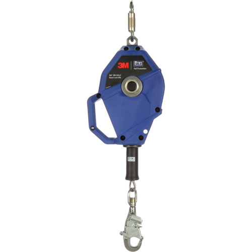 Cordage de s&eacute;curit&eacute; autor&eacute;tractable avec verrouillage intelligent, 20', Acier inoxydable, Pivotant Air Extreme Inc.