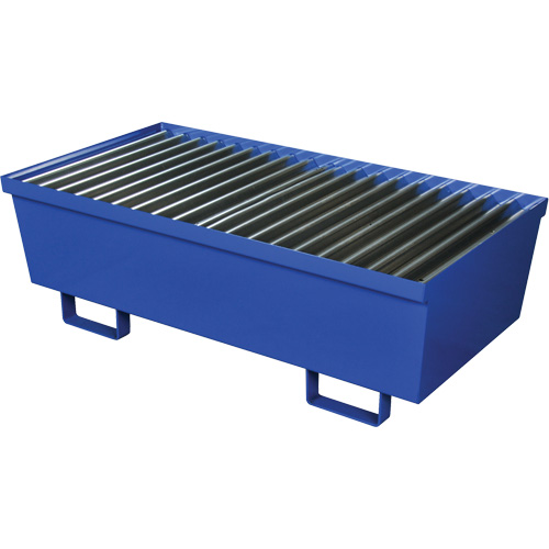 Steel Spill Containment Pallet, 74 US gal. Spill Capacity, 27" x 51.25" x 13" Air Extreme Inc.