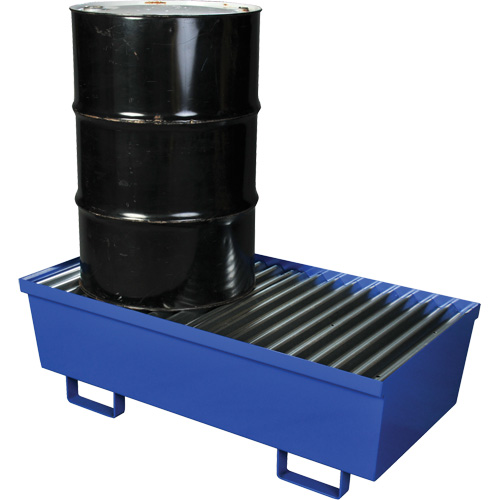 Steel Spill Containment Pallet, 74 US gal. Spill Capacity, 27" x 51.25" x 13" Air Extreme Inc.
