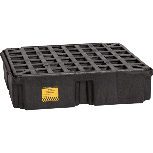 Plateforme de d&eacute;versement modulaire, Capacit&eacute; de d&eacute;versement 15 gal. US, 26" x 26,25" x 6,5" Air Extreme Inc.