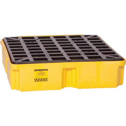 Plateforme de d&eacute;versement modulaire, Capacit&eacute; de d&eacute;versement 15 gal. US, 26" x 26,25" x 6,5" Air Extreme Inc.