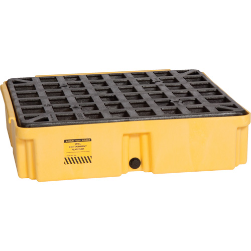 Plateforme de d&eacute;versement modulaire, Capacit&eacute; de d&eacute;versement 15 gal. US, 26" x 26,25" x 6,5" Air Extreme Inc.